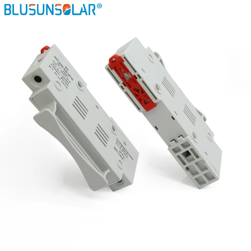 

1PCS Solar Fuse 1500VDC 10X85 gPV with 1PCS 15A Solar Fuse Box Holder for solar pv system protection