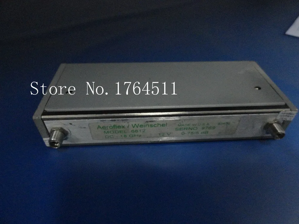 

[BELLA] Supply Weinschel 6281 programmable step attenuator DC-18GHZ 0-75dB 12V