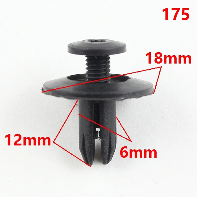 175 Pcs Chrome Finish Washer Automotive Trim Screws Assortment
