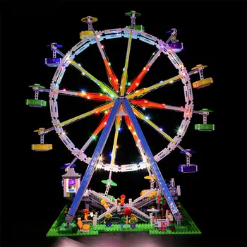 

Led Light For 10247 Building Blocks bricks Creator Street Ferris Wheel Compatible 15012 Toys( light with Battery box)