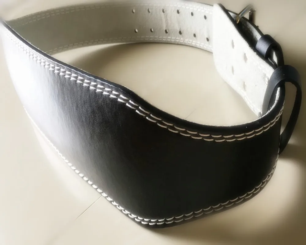 

Weightlifting Belt High Quality Gym Fitness Wide Back Support Training Crossfit PU Leather Weight Lifting Belt Waist 70-110CM