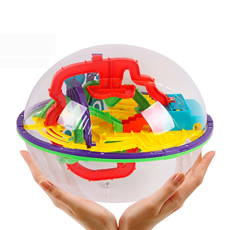 

168 Steps 3d Maze Ball Puzzle Perplexus Intellect Magic Ball Maze Cube Toys For Children Educational Games Fun Gift