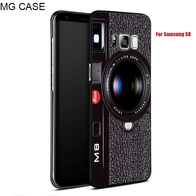 Luxury Retro Camera Phone Case For Samsung Galaxy Note8 S9 S9PLUS Cute