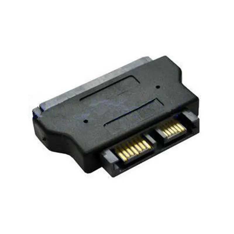 Адаптер SATA 22 pin p female к ODD slim 13 контактный мужской|Компьютерные кабели и разъемы| |