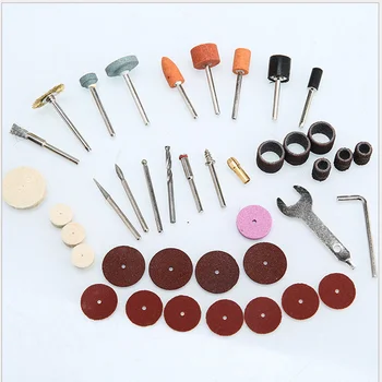 

100Pcs Rotary Tool Accessories Mini Drill Accessory Set Abrasive Bit Set for Grinding Sanding Polishing Cutting Drilling Set
