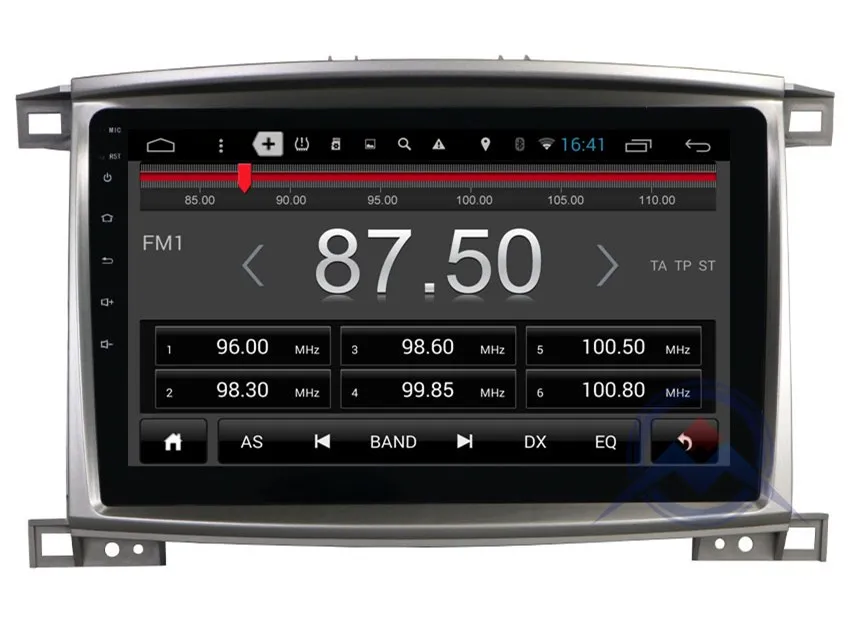 Sale ZOHANAVI 10.2" Android octa core Car DVD Stereo For Toyota Land Cruiser 100 LC100 Lexus LX470 Auto Radio GPS Navigation 18
