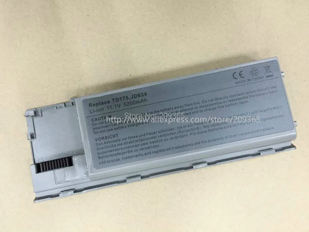 Ноутбук Батарея для Dell Latitude D620 D630 D630c точность M2300 Latitude D630 UD088 TG226 TD175 PC764 FG442 KD492