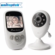 2,4 дюймов lcd Аудио Видео 2,4 ГГц беспроводной детский монитор радио няня музыка работающий на линии внутренней связи инфракрасный портативный камера слежения за детьми рация