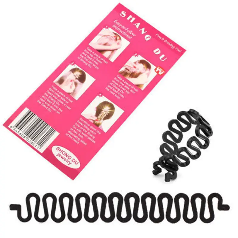 Fashion Hair Braiding Braider Tools Roller With Magic hair Twist Styling Bun Maker Hair Band Accessories 1 PCS