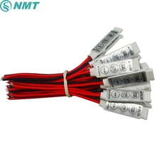 20 шт. 12 В 24 в RGB светодиодный контроллер мини тонкий 3 клавиши 6A 3 канала для управления Светодиодный светильник SMD5050