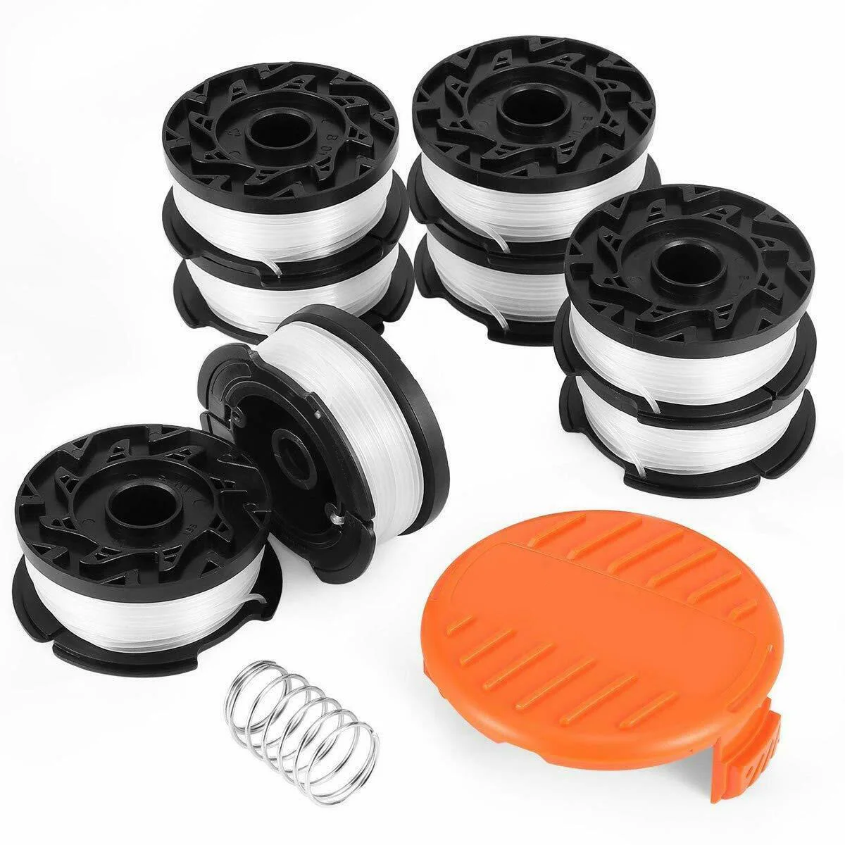 

New Arrival 8Pcs Line String Trimmer Replacement Spool AF-100-3ZP For GH400 GH500 GH600 Tools Parts