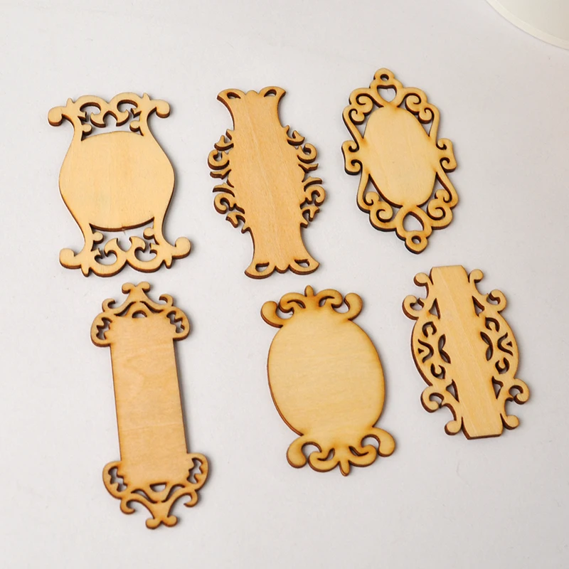 Buy Wooden Veneer Shape Home Creative Decoration