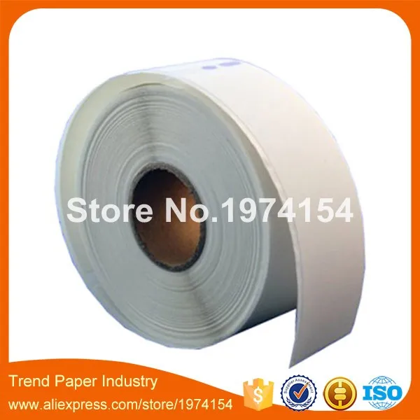 50x рулонов 1-1/8 &quotx 3-1/2&quot адрес этикетки Dymo 30320 совместимые термальная бумага рулон