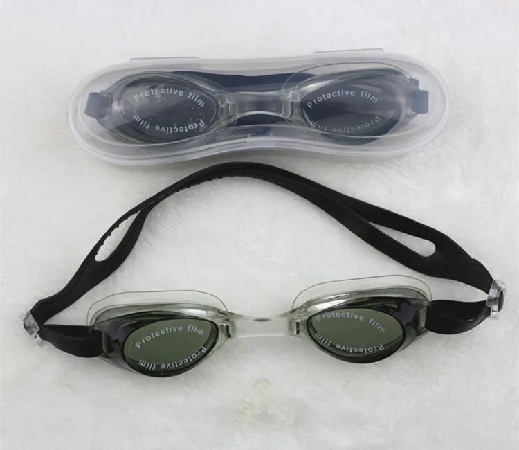 Venta caliente impermeable Anti niebla UV profesional niño color lentes buceo Gafas de natación Gafas Natacion