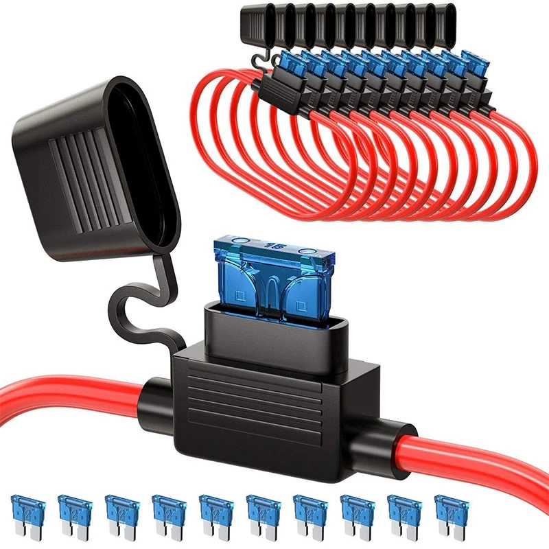 Parts &ap; Accessories FUSE BLOCK FOR ATO/ATC FUSES-14 Gang Fuse Block Bar