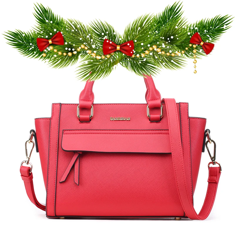 

Red Woman Bag 2018 New Ladies Shoulder Bag Messenger Bag Tote Bag Korean Fashion Large Capacity Women Handbag