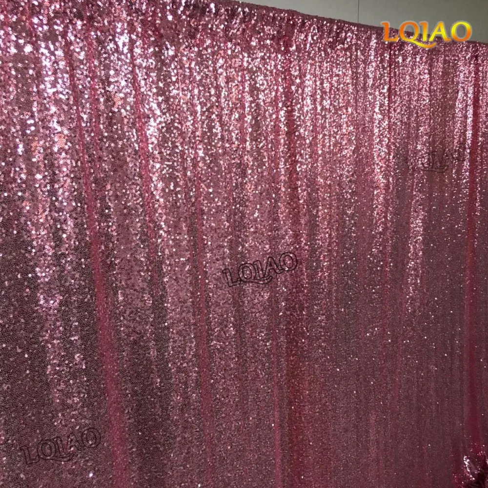 Pink Gold Sequin Backdrop-010