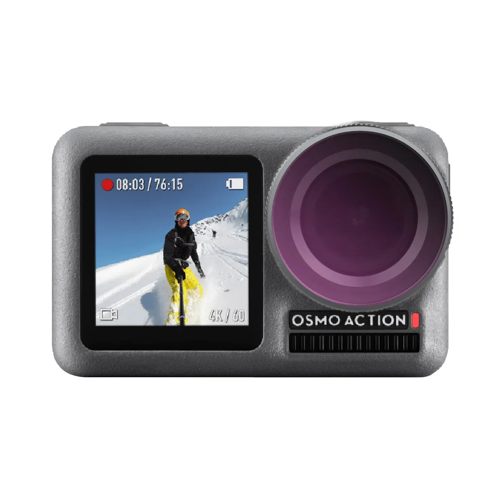 Фильтры для объектива камеры MCUV/CPL/ND4/ND8/ND16/ND32/ND64 DJI OSMO Action Camra ультраплотное HD