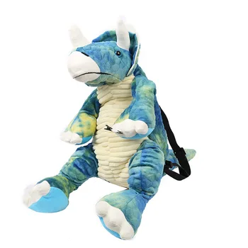 

Kids School Bag backpack new trend wild cute dinosaur cartoon plush backpack bag creative design cartoon backpack