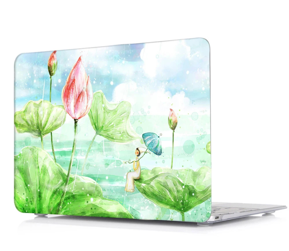 Жесткий чехол с рисунком для Macbook Pro 13 3 15 4 Retina 12 дюймов Air 11 ноутбука new pro сенсорной