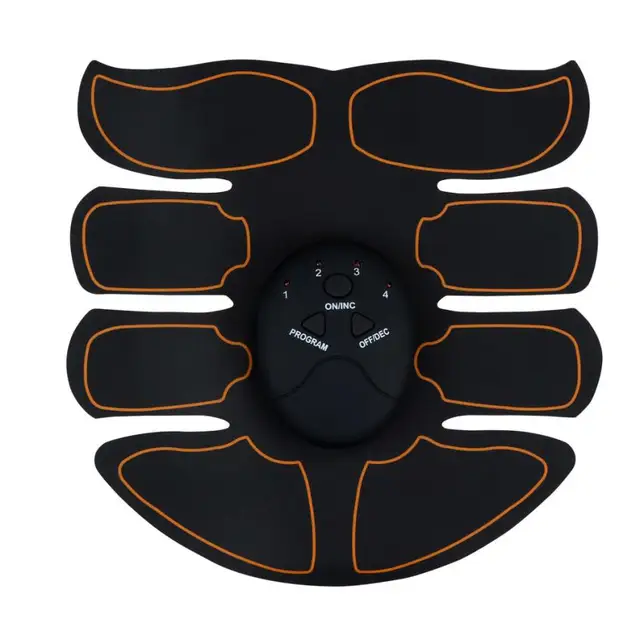 US $7.29 Muscle Trainer Remote Control Abdominal Muscle Trainer Smart Body Building Fitness Muscle Trainer d
