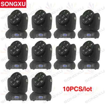 

10pcs/lot 7x12w RGBW 4in1 High Power LED Beam Moving Head Light/SX-MH0712