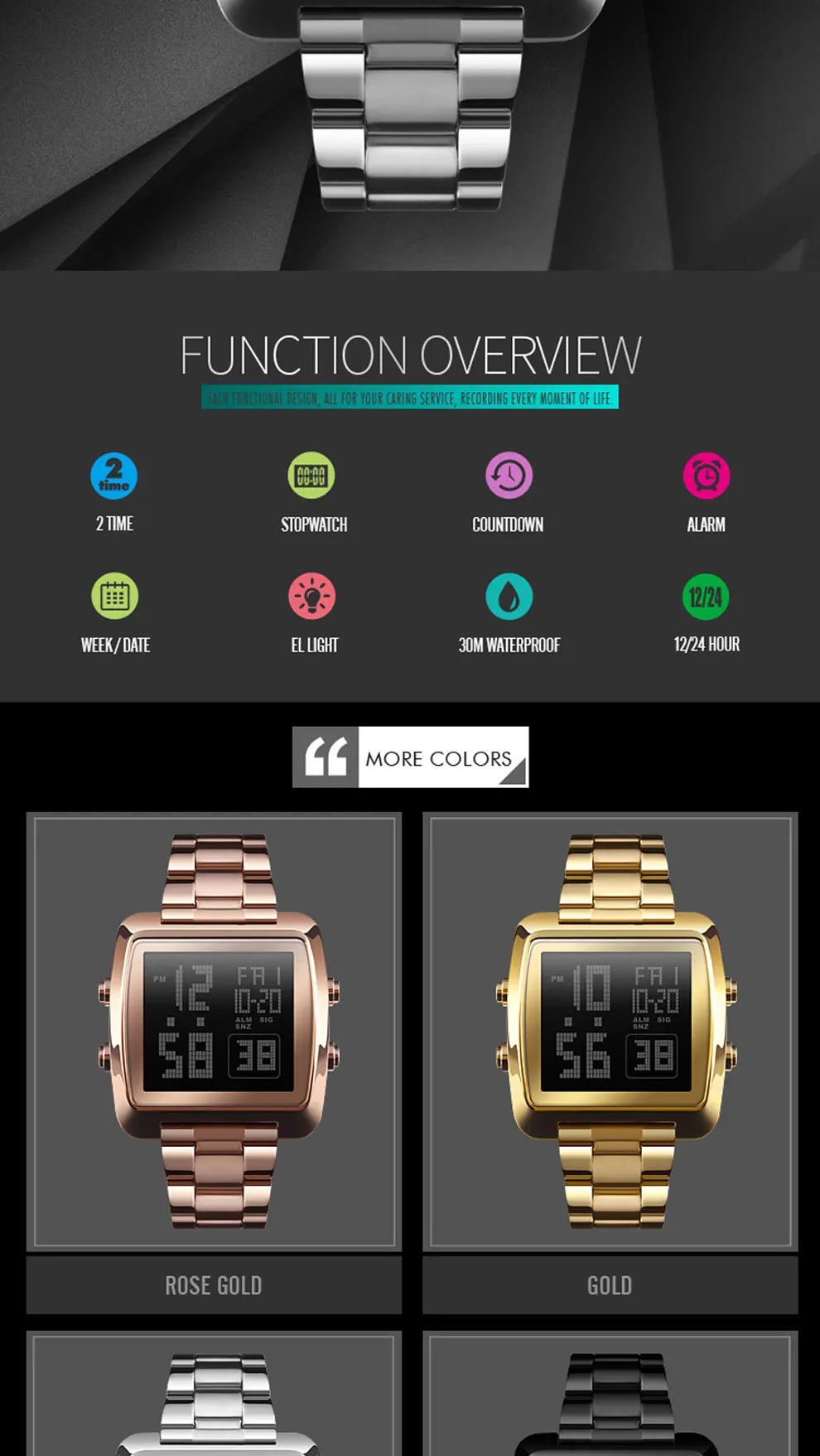 Digital watches (3)