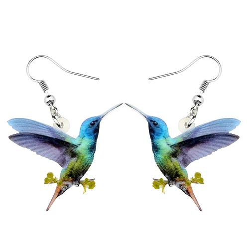 Unique Hummingbird Earrings