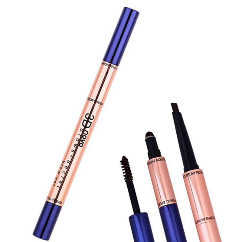 3 in1 Eyebrow Pencil + Eyebrow Powder Stick + Dyeing Styling Cream