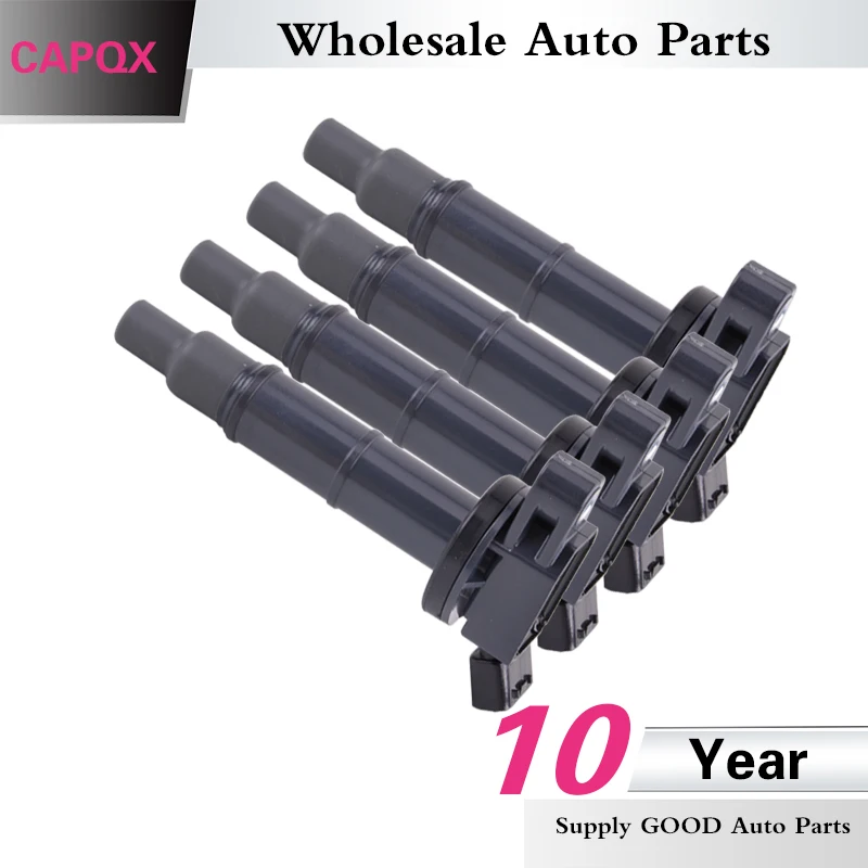 CAPQX 4PCS GOOD Ignition Coil Pack 90919 02244 For ES240 ES350