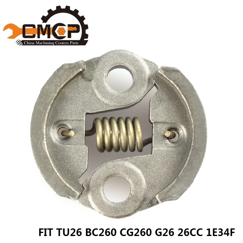 

1pc Brush Cutter Clutch Fit TU26 BC260 CG260 G26 26CC 1E34F Grass Trimmer Clutch Lawn Mower Spare Parts