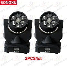 SONGXU 2 шт./лот новейший 7x10 Вт светодиодный потрясающий Хоббит движущаяся головка светильник Хоббит светильник для дискотеки ночной клуб DJ Бар вечерние/SX-MH0710A