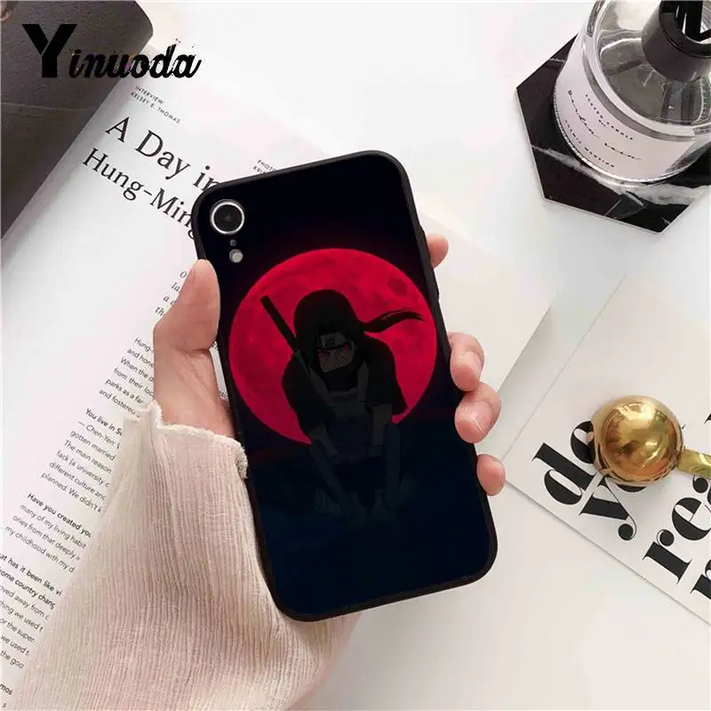 Yinuoda аниме Наруто Акацуки Coque Shell чехол для телефона для iPhone 8 7 6 6S 6Plus X XS MAX 5 5S SE XR 10 чехол 11 11pro 11promax