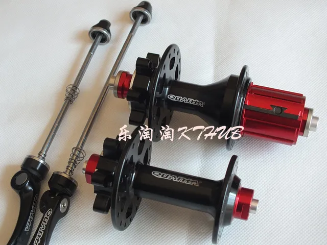 Cheap Free shipping bicycle parts road bike Rattan quanta ultra-light quantum highway bicycle bearing disc 32holes hubs 100/130mm