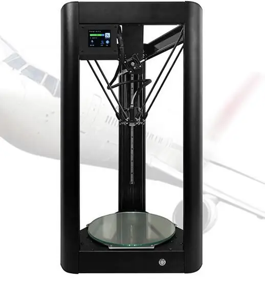 Three dimensional high precision 3D printer, automatic leveling, laser