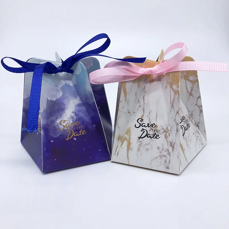 Creative Gold Silver Shell Candy Box Wedding Gift Wrap Party Supplies 10pcs//lot