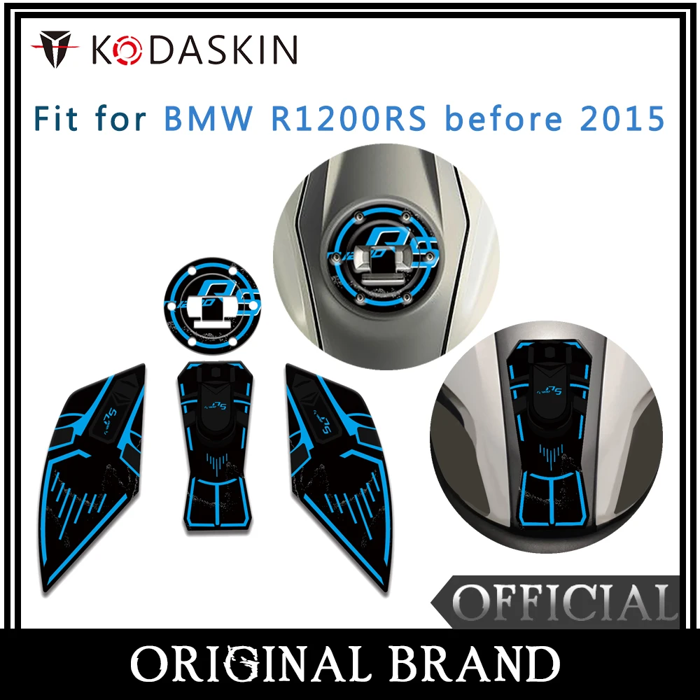 

KODASKIN Fuel Tank Cap Sticker Fish Sticker Sticker Fit For BMW R1200RS Before 2015