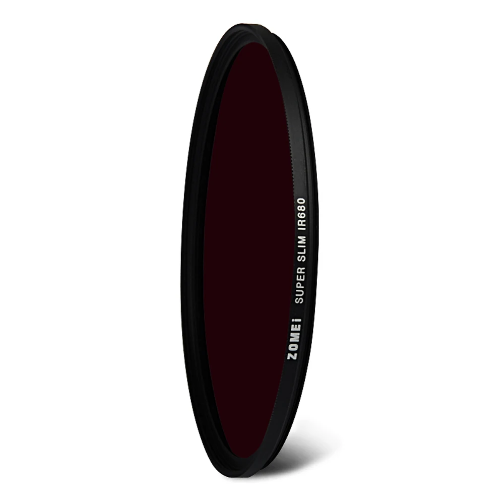 Zomei 58 мм Тонкий 680nm инфракрасный ИК-680 фильтр для Canon Nikon Pentax Sony Olympus DSLR камеры |