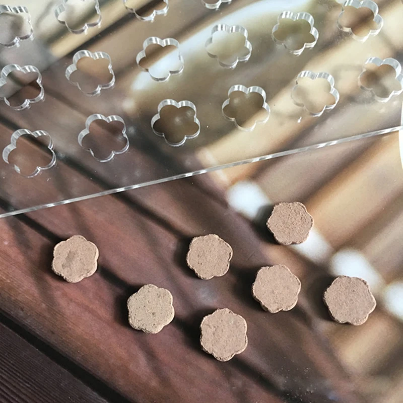 

Incense DIY Handmade Tool Mold Indian Incense Piece Circular Template for Car Incense Made Tool G $