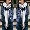 Women Fashion Slim Fleece 2022 New Brand Women Sleeveless Jacket Winter Vest Female Slim Vest Women's Windproof Warm Waistcoat ► Photo 3/5
