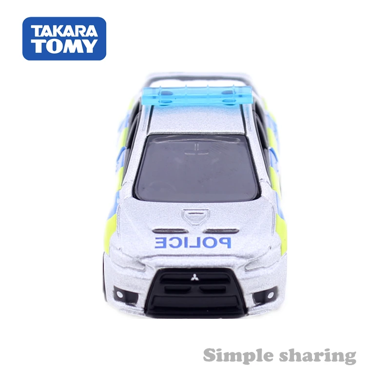 Takara Tomy Tomica № 39 Mitsubishi Lancer Evolution X UK полиции 1: 61 Авто двигатели автомобиля литая