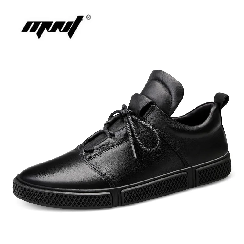 

High Quality Men shoes Natural Leather Casual Shoes Men Plus Size Outdoor Waterproof Flats Shoes Zapatos Hombre