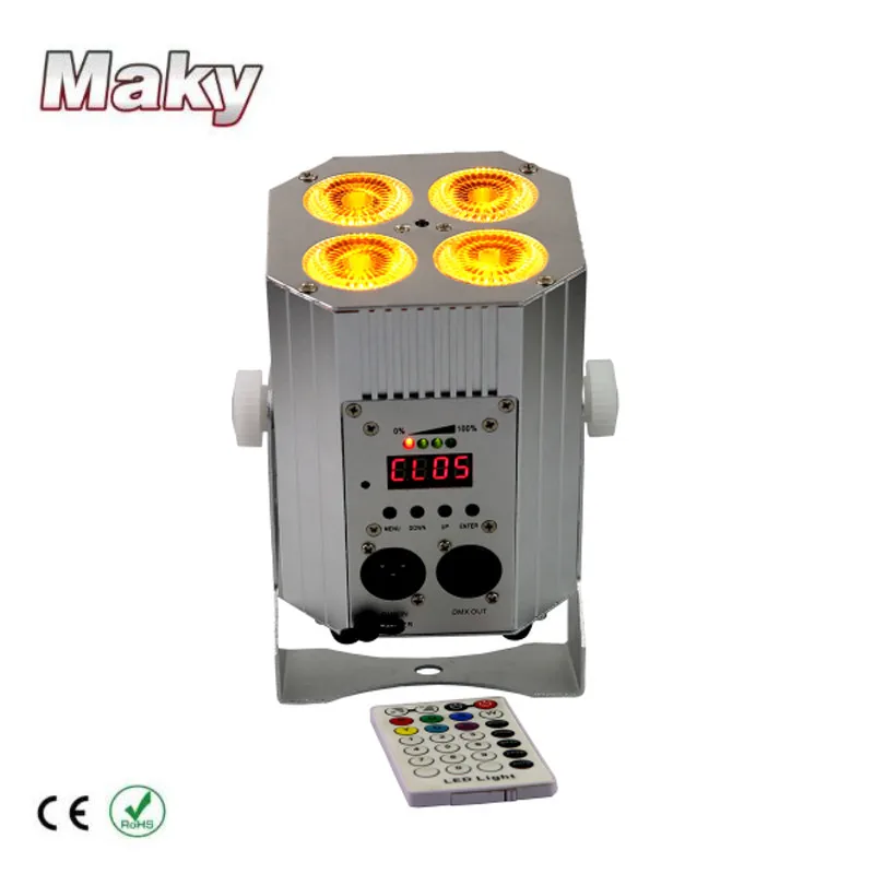 Чехол для полёта 6 в 1 + 2 световых MQ G116 4 шт led батарея беспроводная dmx IRC