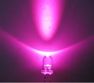 

1000pcs/lot 5mm Ultra Bright pink LED Diode Round Water Clear 1000-1200MCD
