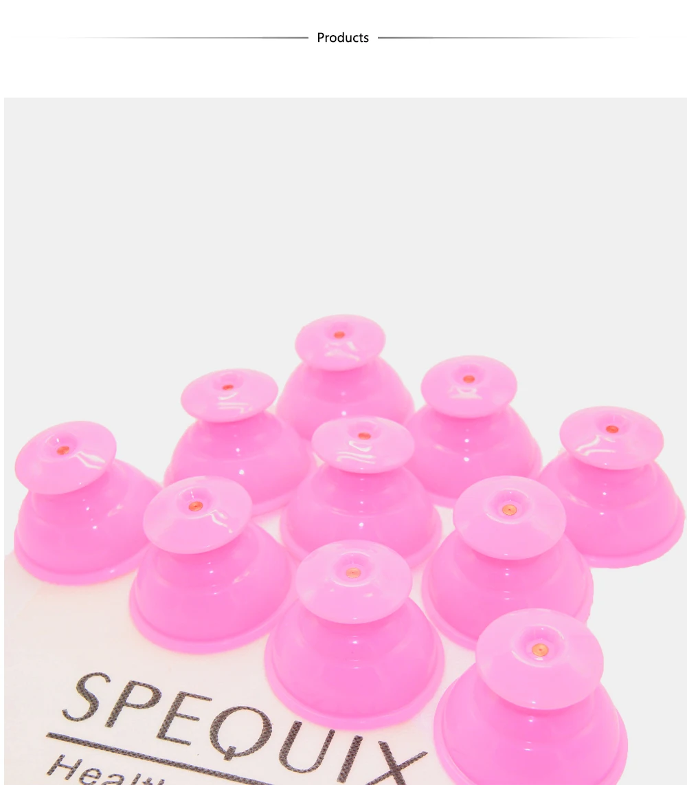 10PCS Silicone Massage Cupping Chinese Vacuum Therapy Anti cellulite