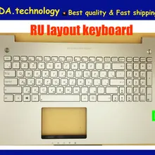 /оригинальная Подставка для рук для ASUS N550 N550JV N550JK RU русская клавиатура ободок верхняя оболочка подсветка