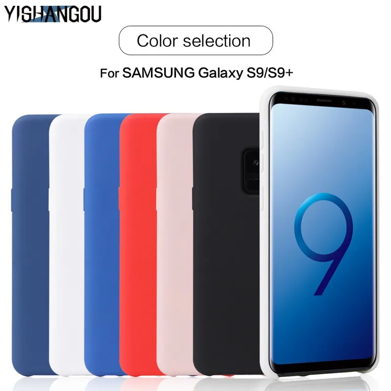 

YISHANGOU Ultra Thin Phone Case For Samsung Galaxy S10 Plus S9 S8 Note 9 8 S7 Edge Cases Soft Silicone Protective Back Cover