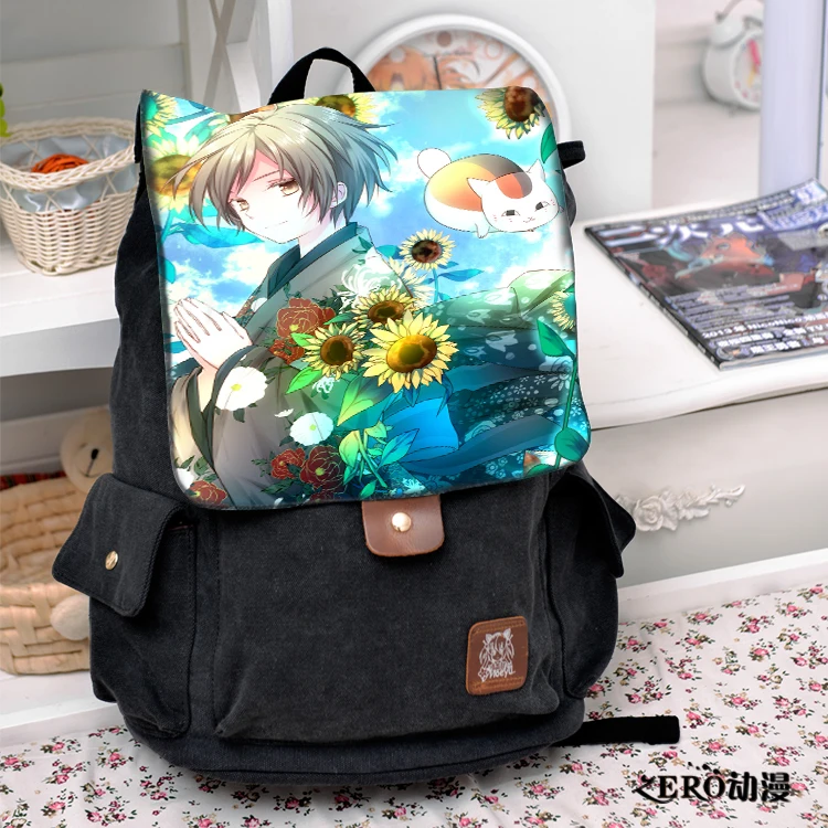 

Anime Natsume Yujin-cho Cosplay Backpack Fashion casual large capacity Bags For Men Women School Bags