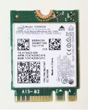 Cartão para 00jt497 Intel Dual Band AC-3165 3165NGW WI-FI Sem Fio Bluetooth 4.0 cartão 802.11AC para lenovo thinkpad NGFF