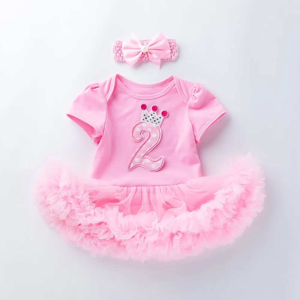 Праздничные платья для маленьких девочек, нарядное платье для маленьких девочек, 1 год, костюм для первого дня рождения, платья для новорожденных девочек, платье-пачка, платье - Цвет: E